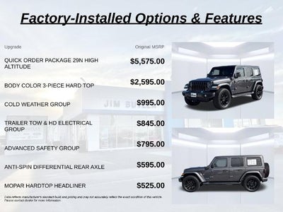 2021 Jeep Wrangler 4xe Unlimited Sahara High Altitude