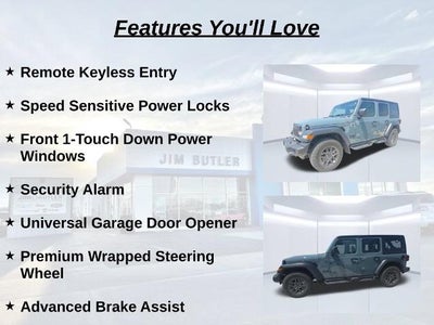 2024 Jeep Wrangler 4-Door Sport S 4x4