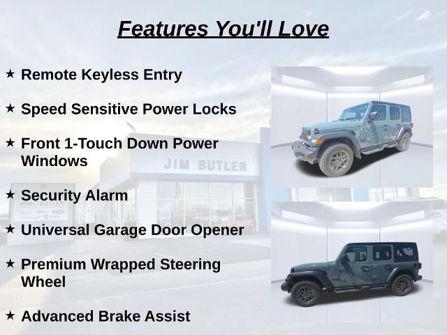 2024 Jeep Wrangler 4-Door Sport S 4x4
