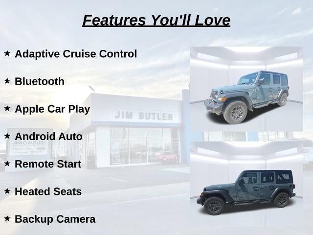 2024 Jeep Wrangler 4-Door Sport S 4x4