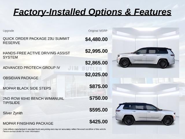 2025 Jeep Grand Cherokee L Summit Reserve
