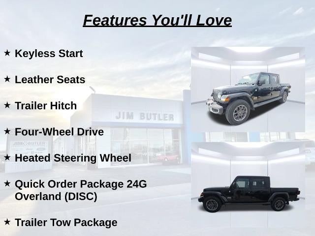2023 Jeep Gladiator Overland 4x4