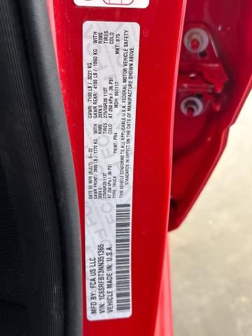 2022 RAM 1500 Big Horn Quad Cab 4x4 6'4" Box