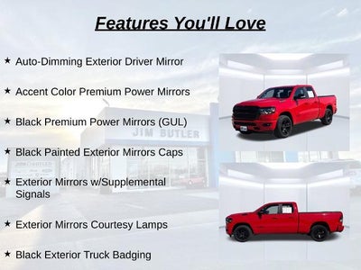 2022 RAM 1500 Big Horn Quad Cab 4x4 6'4" Box