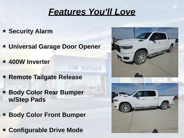 2025 RAM 1500 Big Horn Crew Cab 4x4 5'7" Box