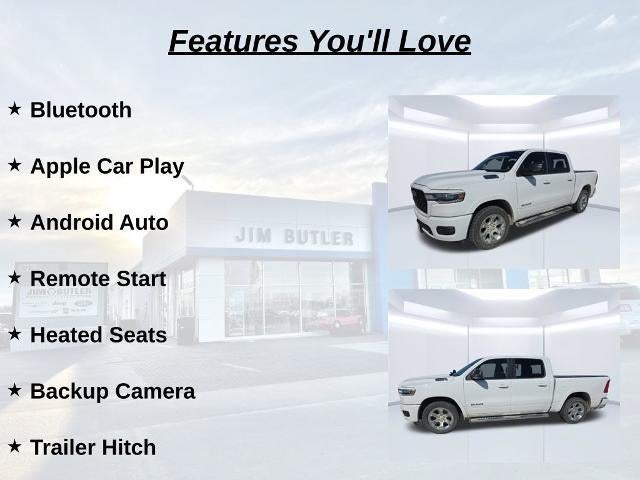 2025 RAM 1500 Big Horn Crew Cab 4x4 5'7" Box