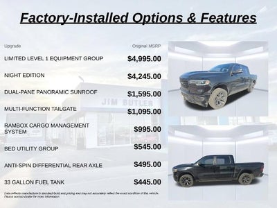 2024 RAM 1500 Limited Crew Cab 4x4 5'7" Box
