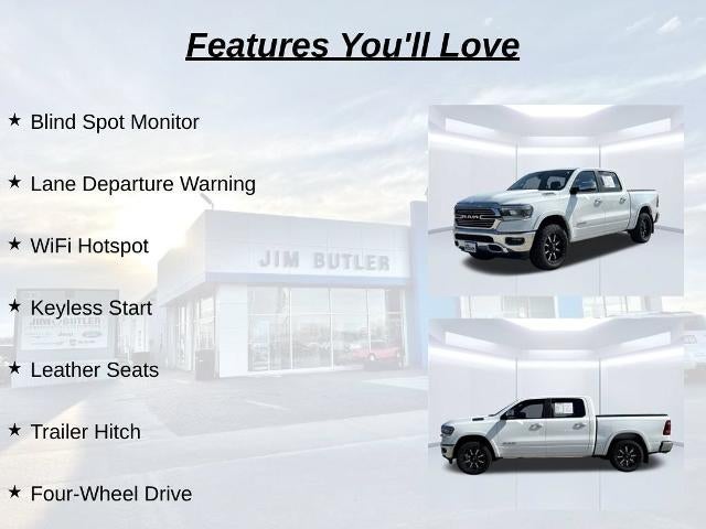 2020 RAM 1500 Laramie Crew Cab 4x4 5'7" Box