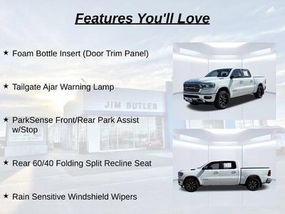 2020 RAM 1500 Laramie Crew Cab 4x4 5'7" Box