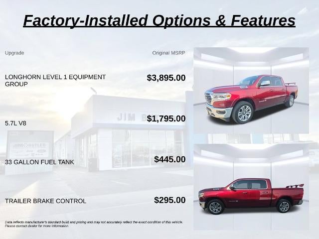 2020 RAM 1500 LONGHORN Base