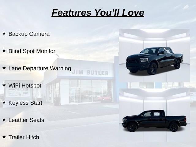 2021 RAM 1500 Rebel Crew Cab 4x4 5'7" Box