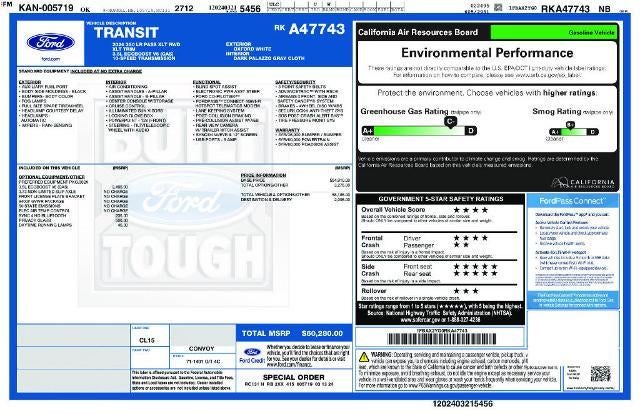 2024 Ford Transit Passenger Wagon XL