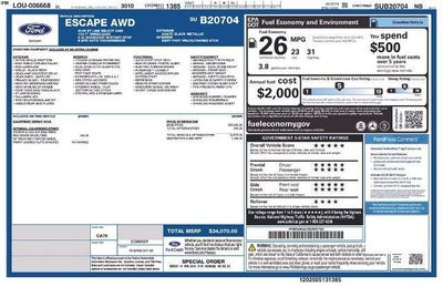 2025 Ford Escape ST-Line Select