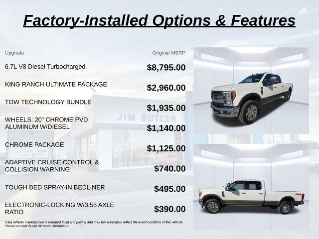 2017 Ford Super Duty F-350 SRW Platinum