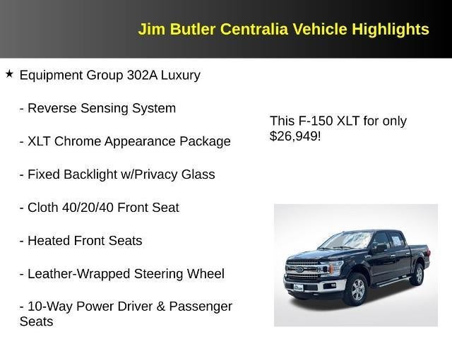 2018 Ford F-150 XLT
