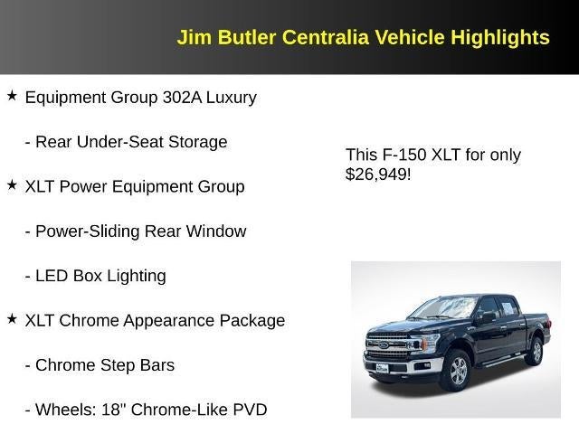 2018 Ford F-150 XLT