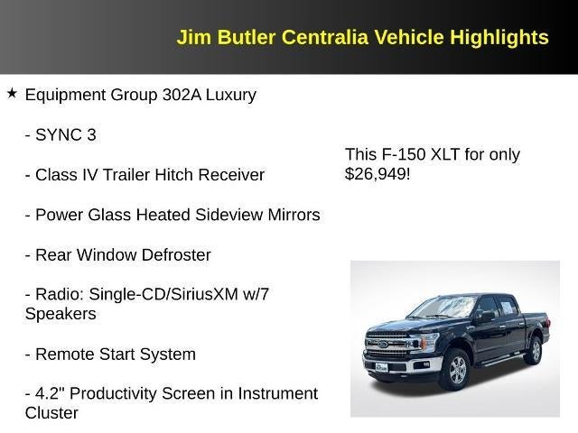2018 Ford F-150 XLT