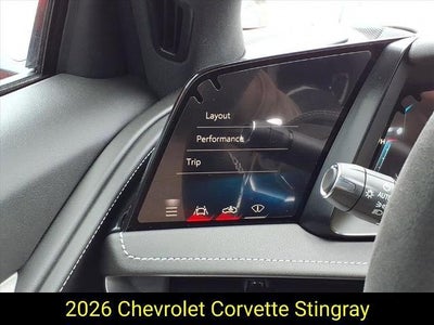 2026 Chevrolet Corvette Stingray 2LT