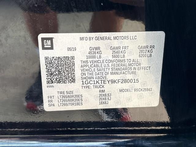 2019 Chevrolet Silverado 2500 HD LTZ