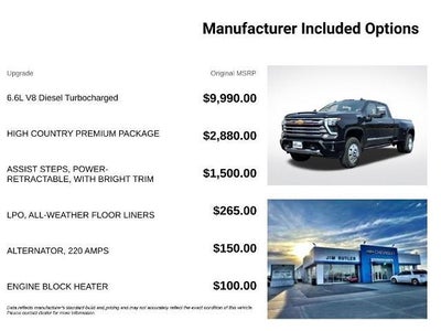 2026 Chevrolet Silverado 3500 HD High Country DRW