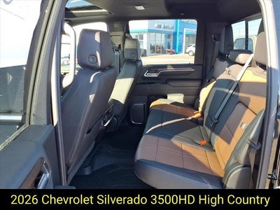 2026 Chevrolet Silverado 3500 HD High Country DRW