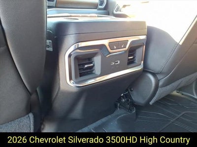 2026 Chevrolet Silverado 3500 HD High Country DRW