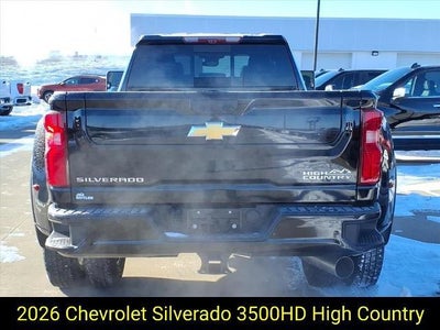 2026 Chevrolet Silverado 3500 HD High Country DRW