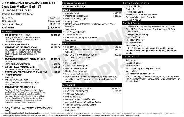 2022 Chevrolet Silverado 2500 HD LT