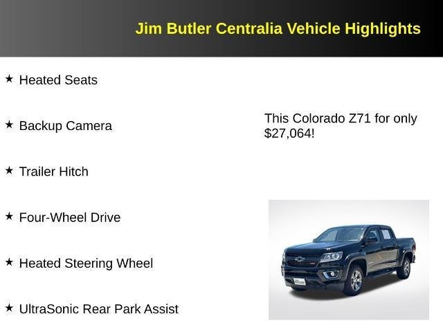 2019 Chevrolet Colorado 4WD Z71