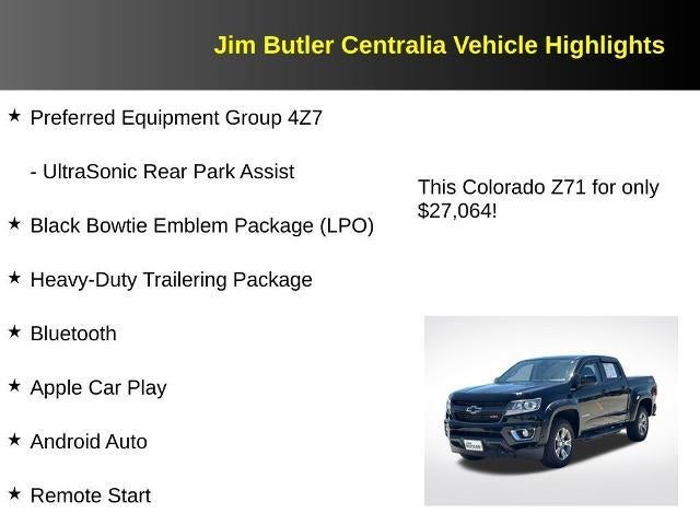2019 Chevrolet Colorado 4WD Z71