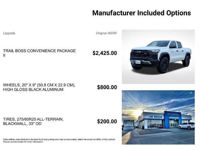 2026 Chevrolet Colorado Trail Boss