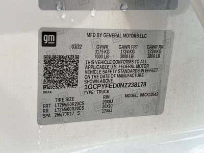 2022 Chevrolet Silverado 1500 LTD LT Trail Boss