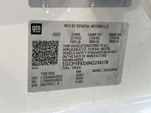 2022 Chevrolet Silverado 1500 LTD LT Trail Boss