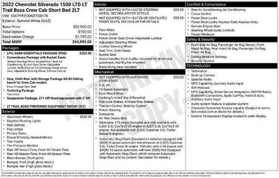 2022 Chevrolet Silverado 1500 LTD LT Trail Boss