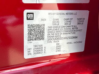2024 Chevrolet Silverado 1500 RST