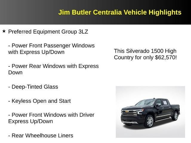 2026 Chevrolet Silverado 1500 High Country