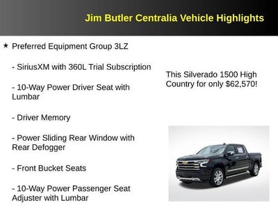2026 Chevrolet Silverado 1500 High Country