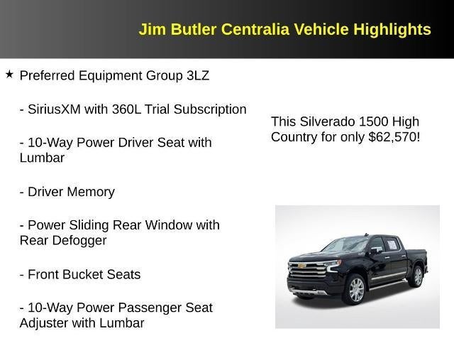 2026 Chevrolet Silverado 1500 High Country