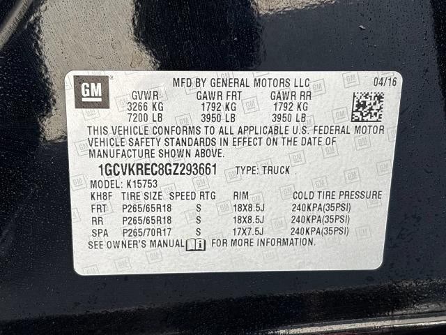 2016 Chevrolet Silverado 1500 LT