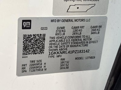 2023 GMC Acadia SLE
