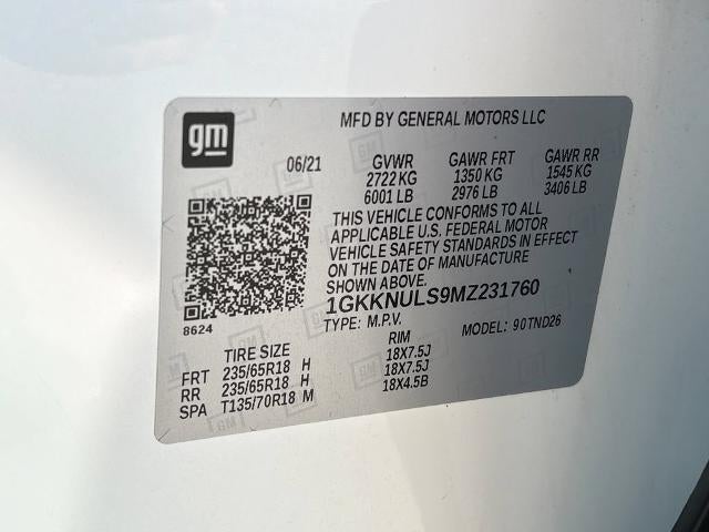 2021 GMC Acadia SLT