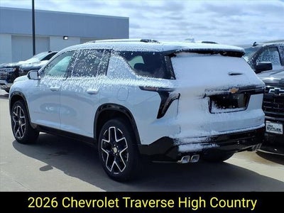 2026 Chevrolet Traverse High Country