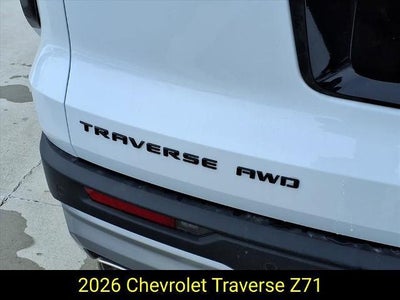 2026 Chevrolet Traverse Z71