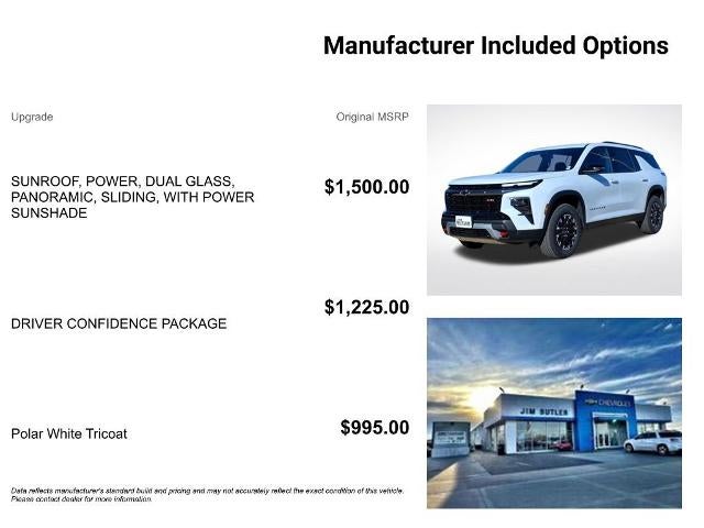 2026 Chevrolet Traverse Z71