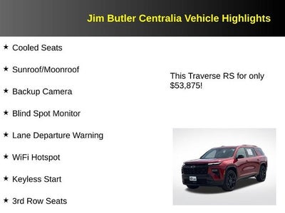 2026 Chevrolet Traverse RS