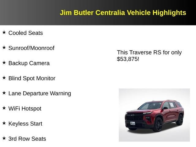 2026 Chevrolet Traverse RS
