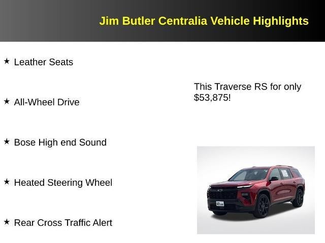 2026 Chevrolet Traverse RS