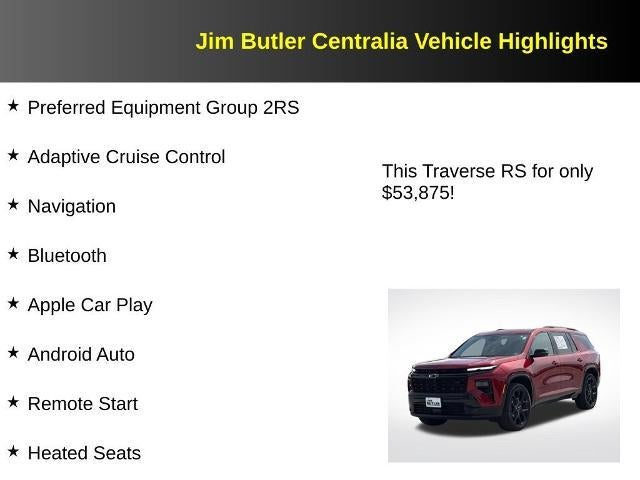 2026 Chevrolet Traverse RS