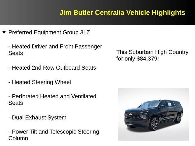 2026 Chevrolet Suburban High Country