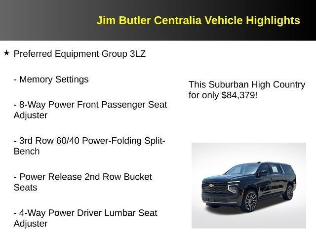 2026 Chevrolet Suburban High Country